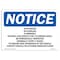 Signmission OSHA Notice Sign, 5" Height, 7" Width, Stop Motor No Smoking Flammable Gas Natural Sign, Landscape OS-NS-D-57-L-18481 - alternate 1